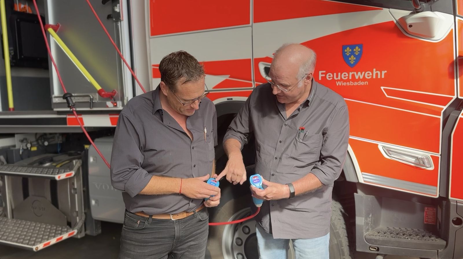 Elektro Hinnenberg im Einsatz bei der Feuerwehr Wiesbaden