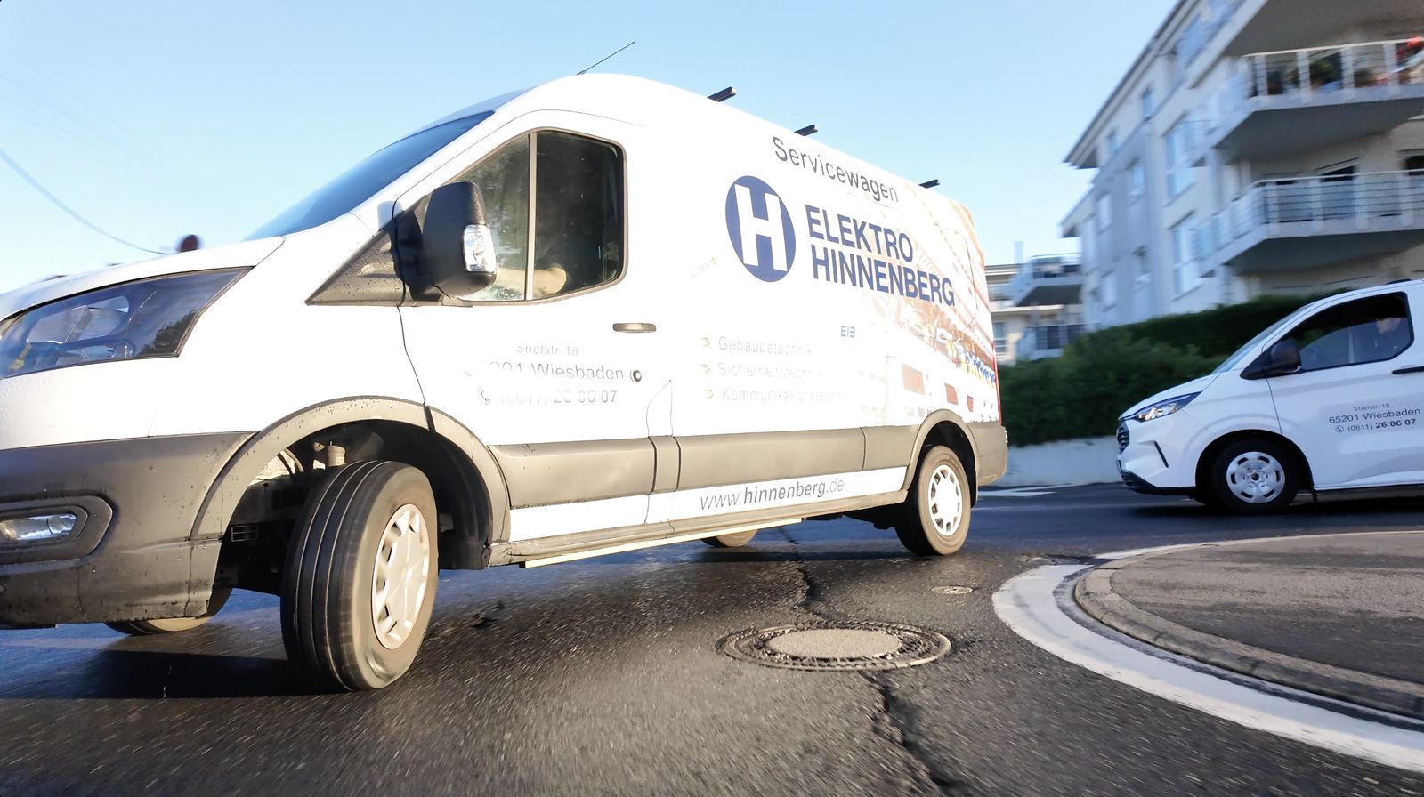 Elektro Hinnenberg – Fuhrpark in Wiesbaden